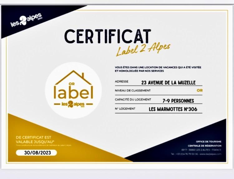 Label Or Appartement Spacieux Proximite Pistes Les Deux Alpes Dış mekan fotoğraf